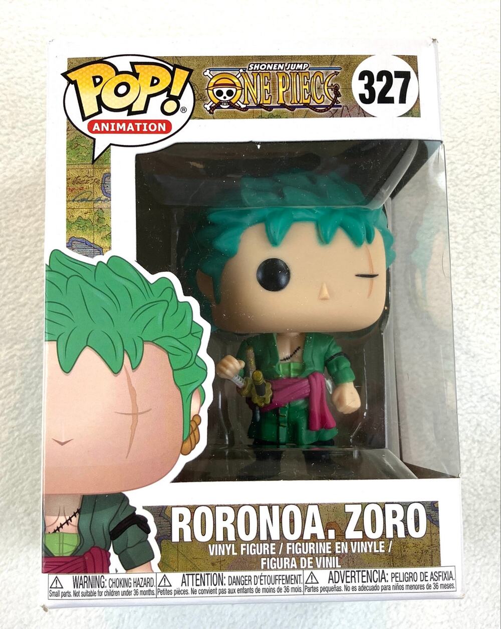 Funko POP Roronoa.Zoro Figure 217 New in Box Shonan Jump Grn